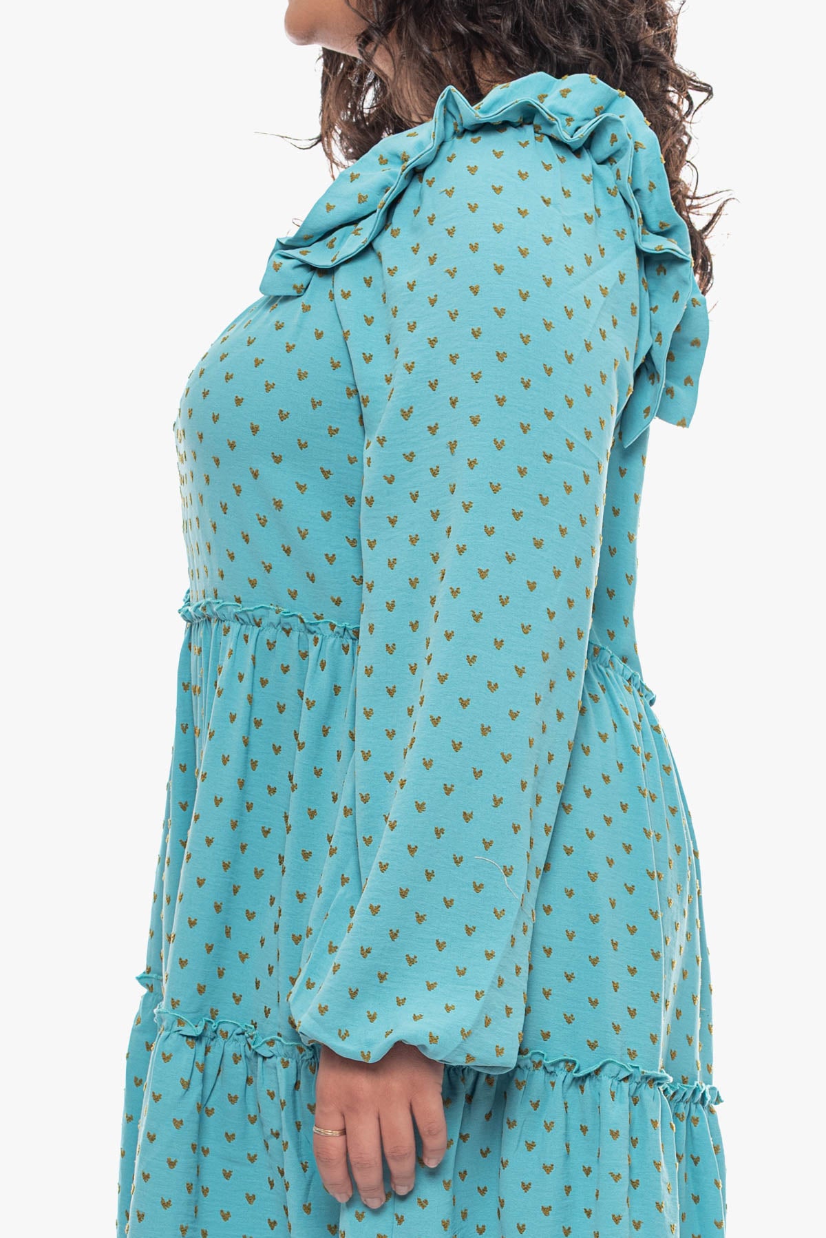 ALINA tiered dress