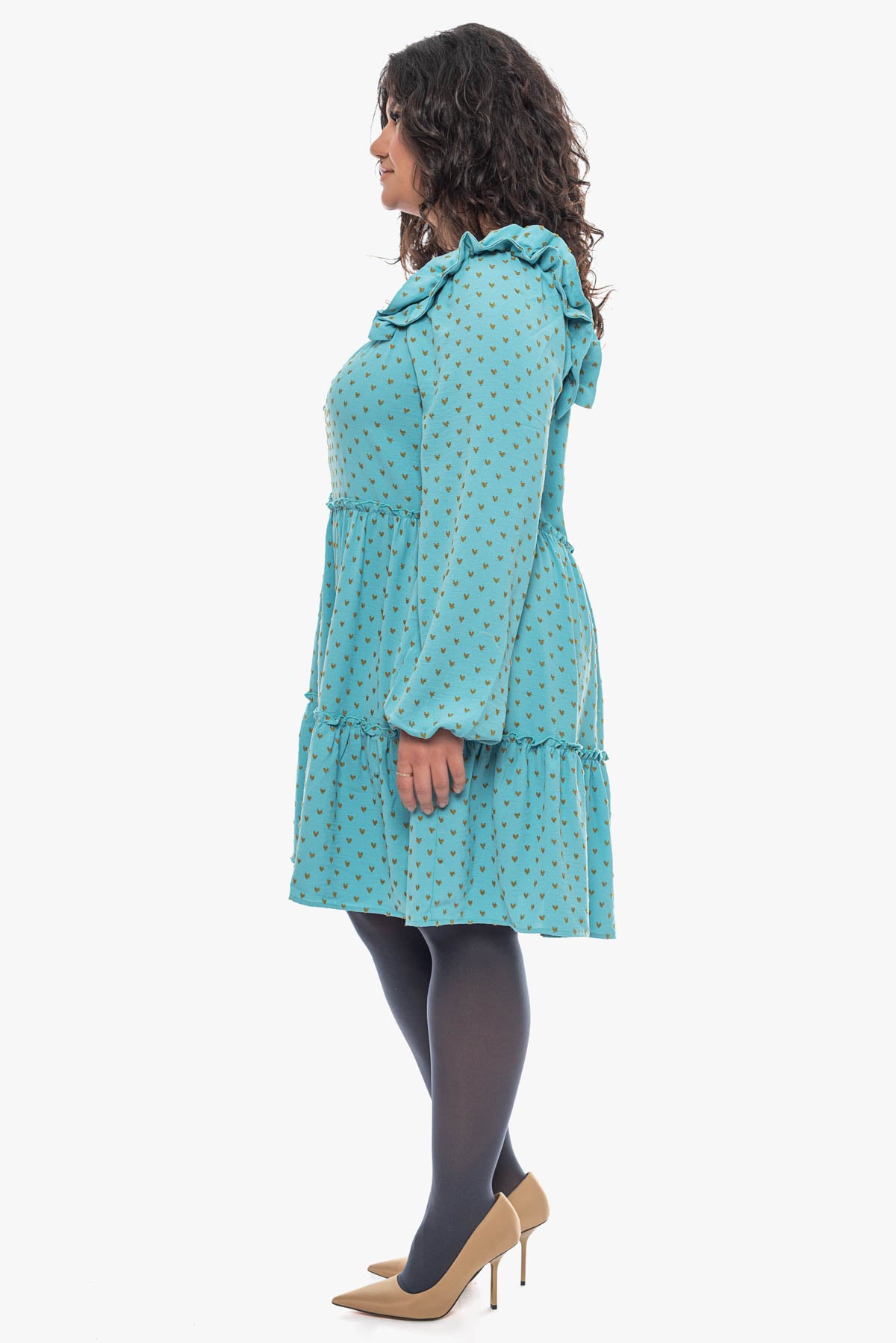 ALINA tiered dress