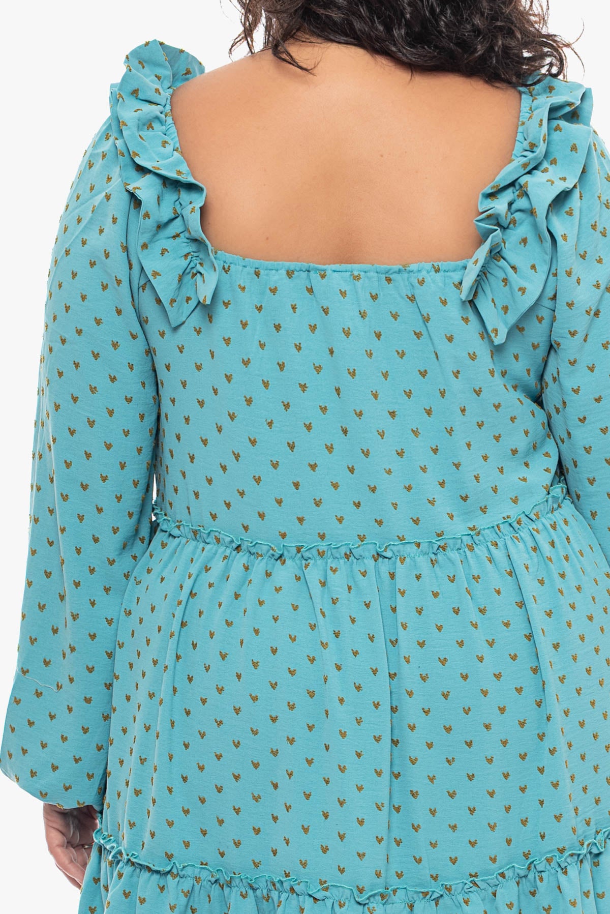 ALINA tiered dress
