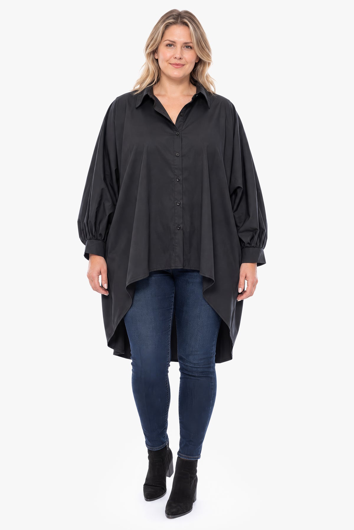 LAURA buttoned tunic