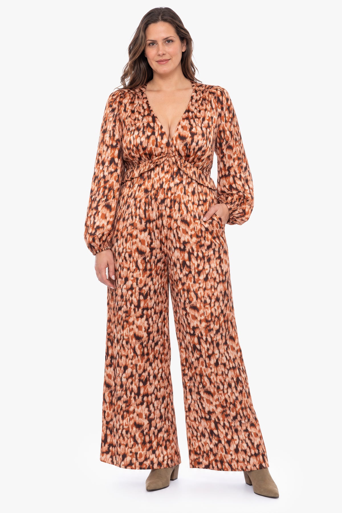 SHIRLEY leopard printed jumpsuit
