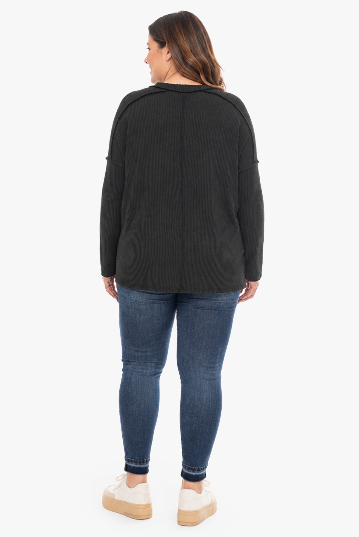 LEAH long-sleeve top