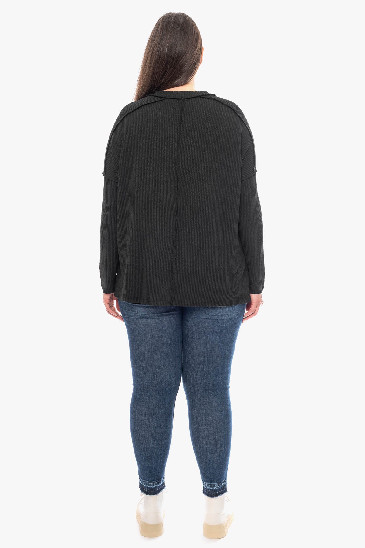 LEAH long-sleeve top