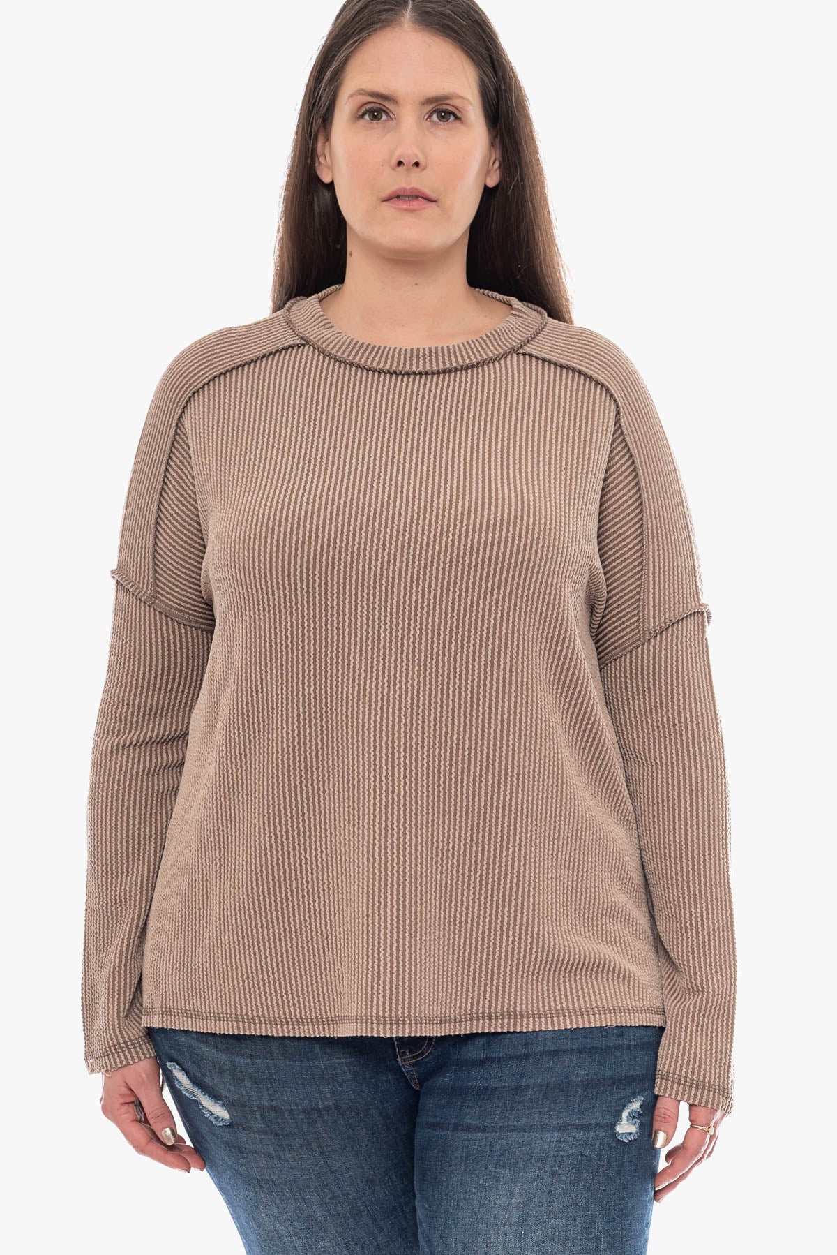 LEAH long-sleeve top