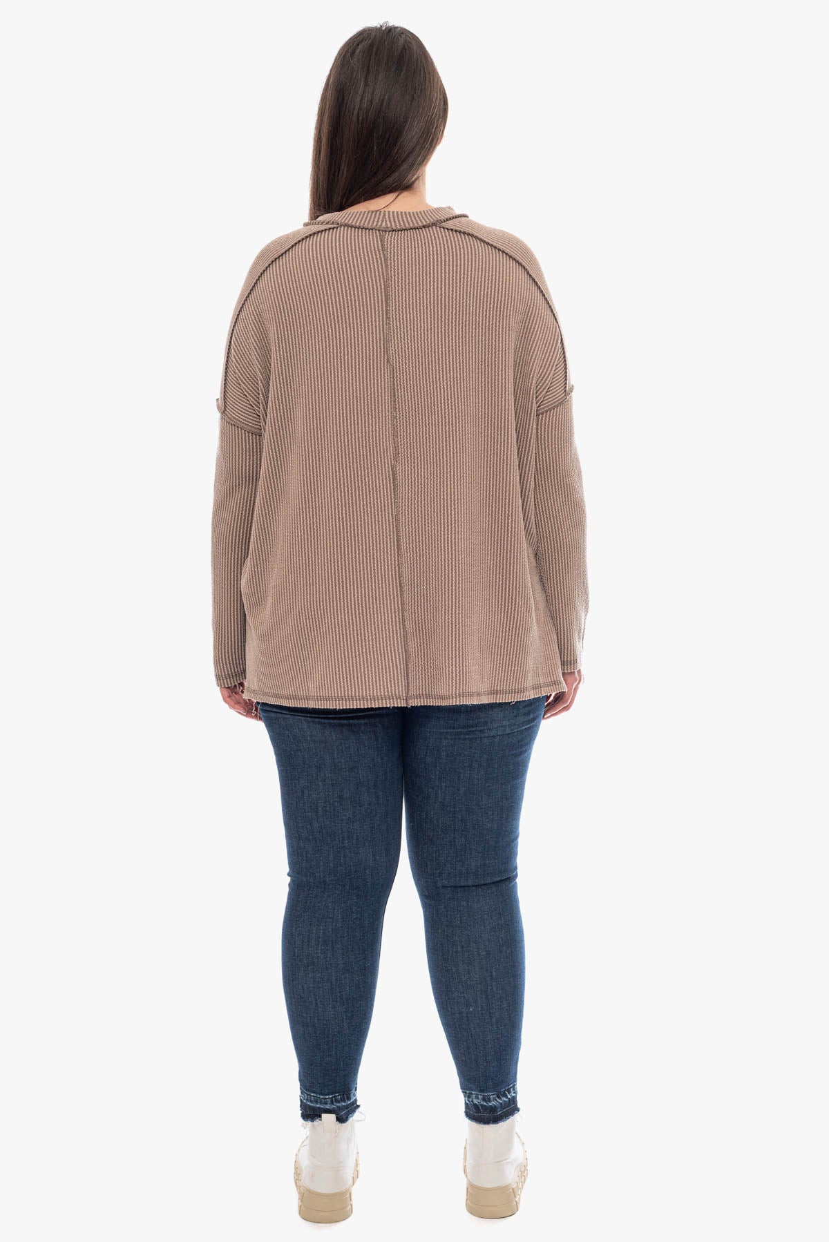 LEAH long-sleeve top