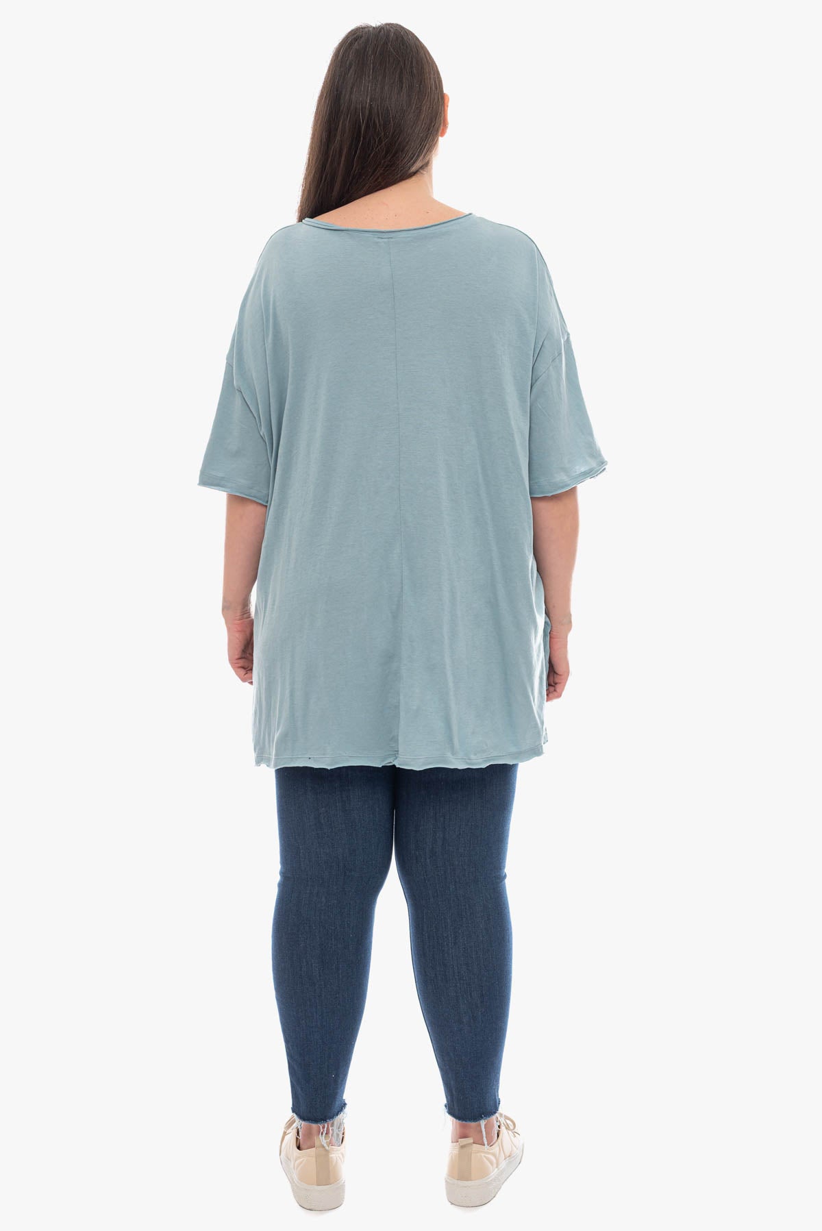 ANNABETH oversized cotton top