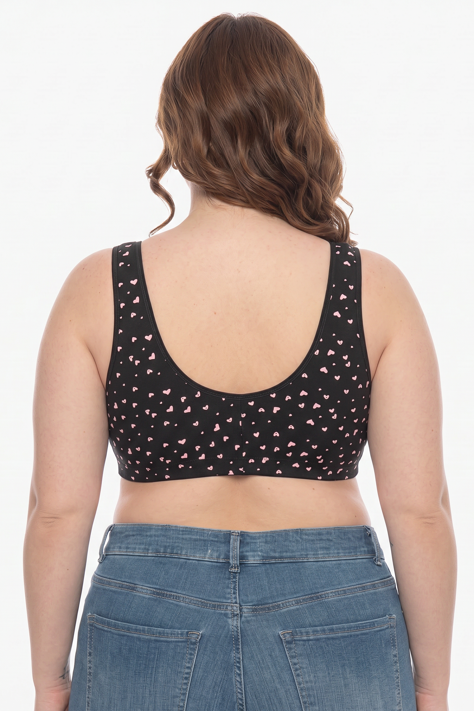 LYDIA front fastening bra (printed)