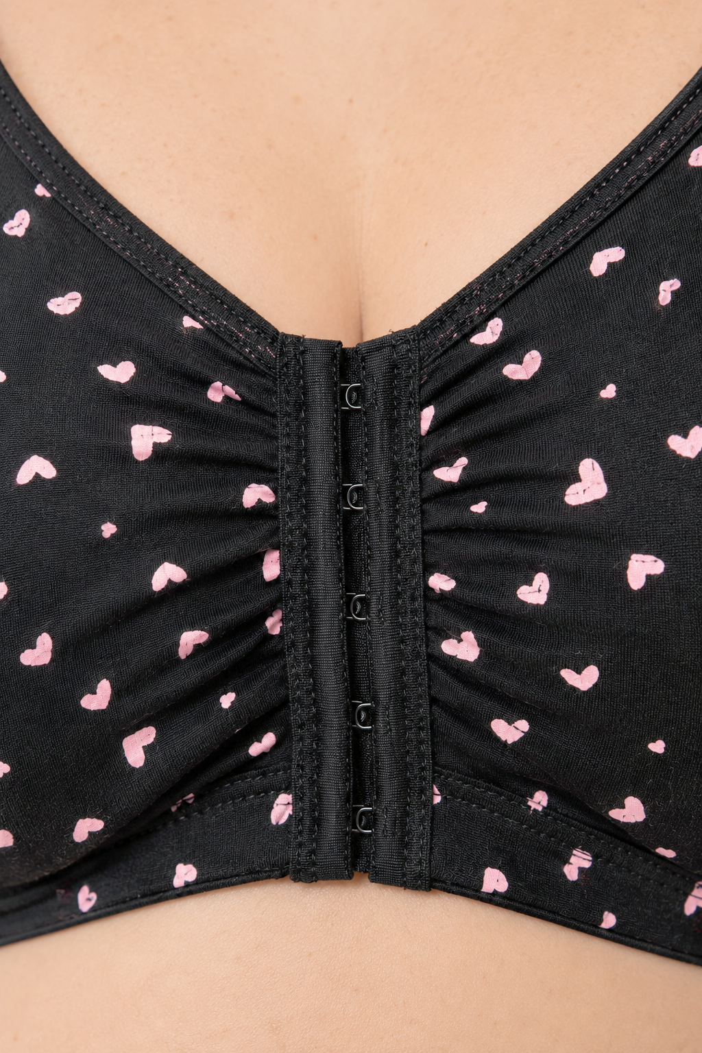 LYDIA front fastening bra (printed)
