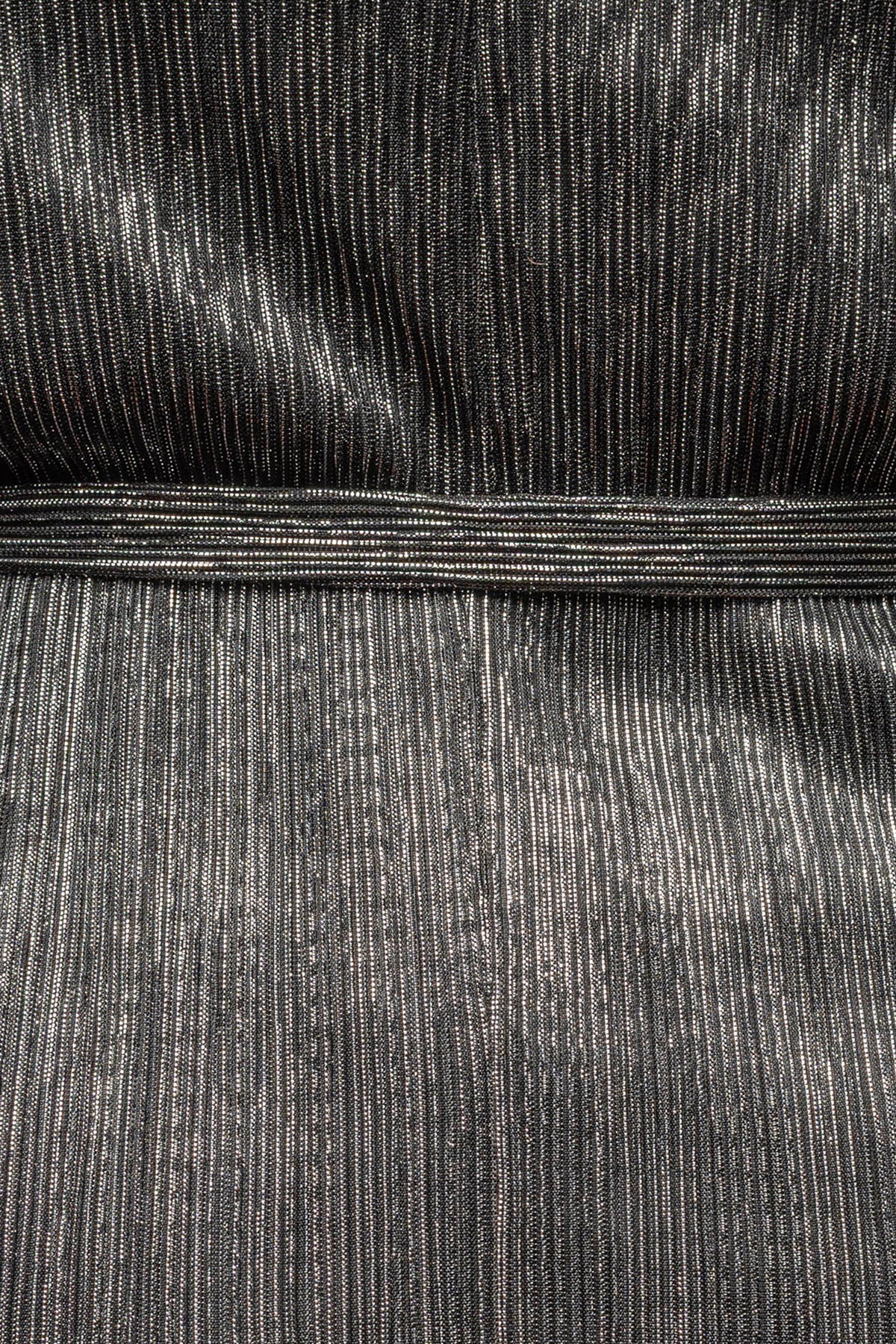 JESSICA metallic plisse dress
