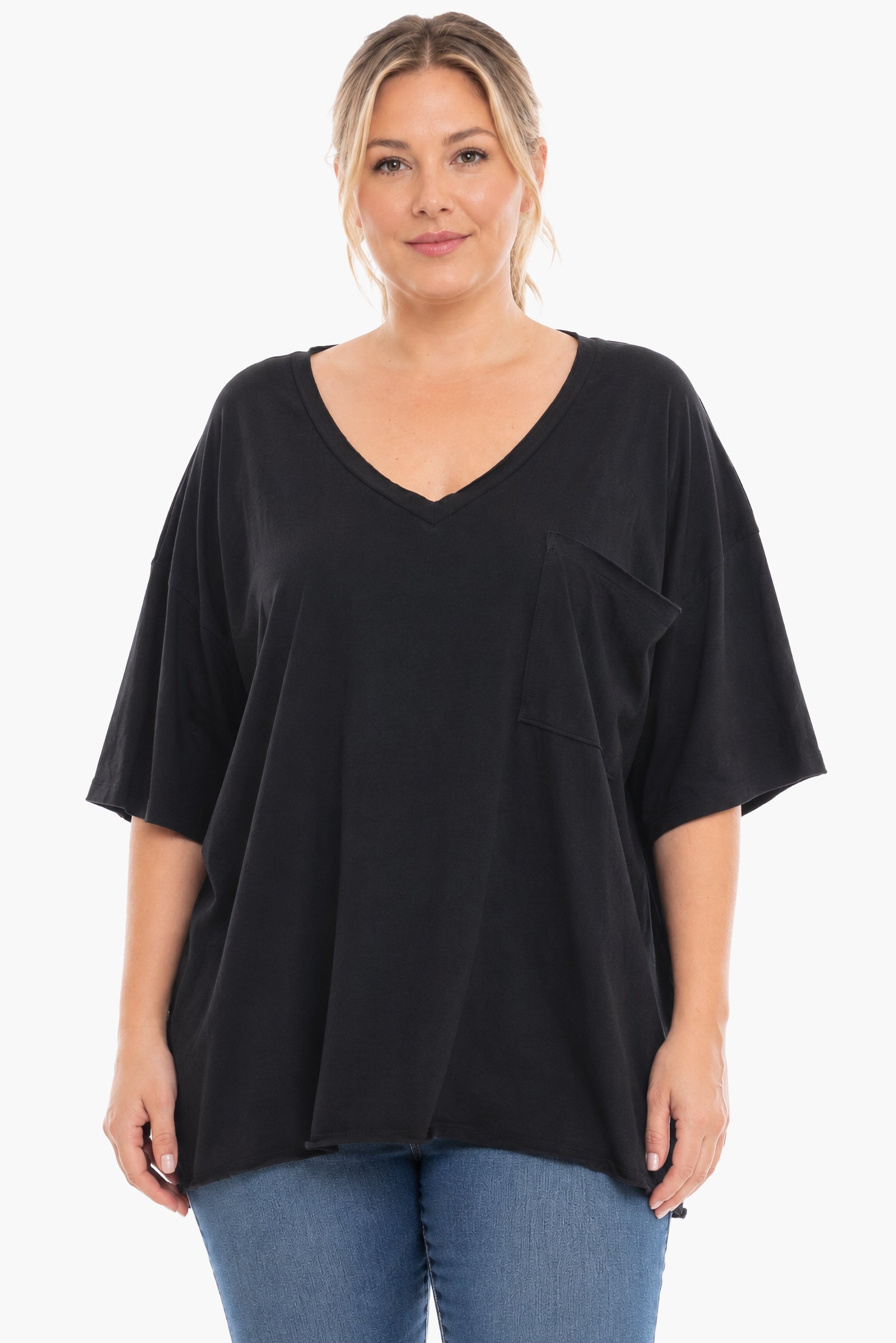 DAISY oversized cotton top