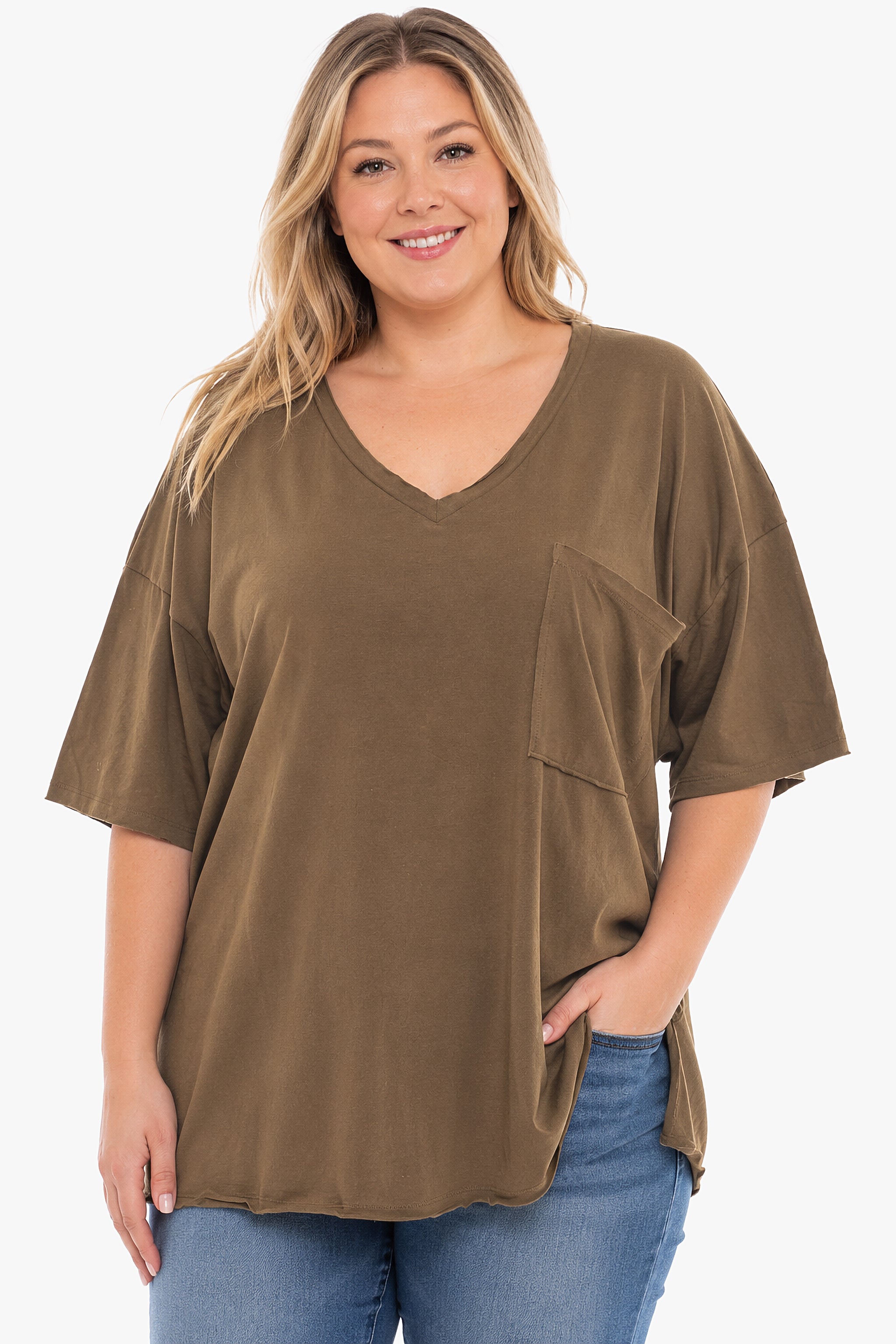 DAISY oversized cotton top