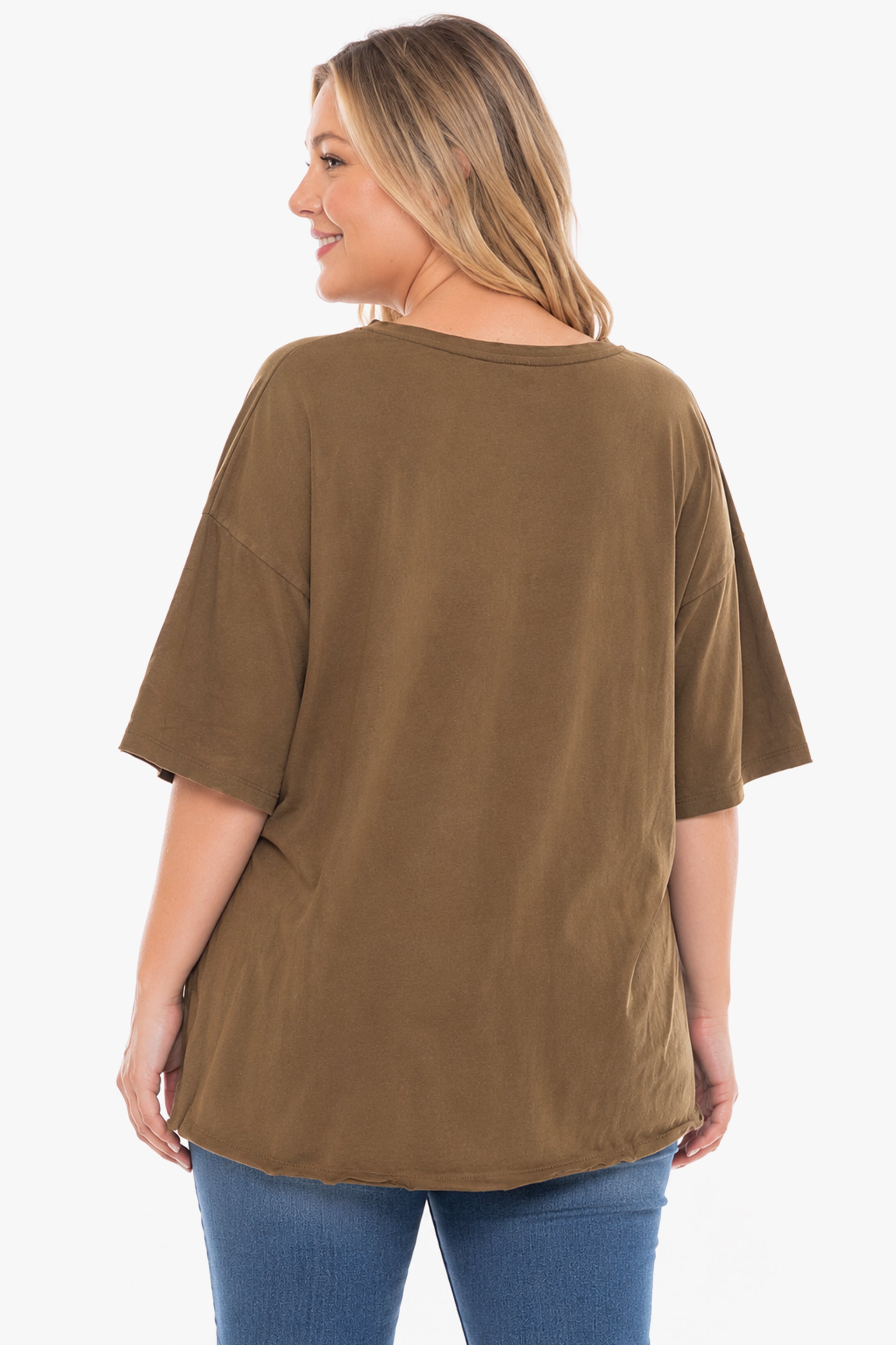 DAISY oversized cotton top