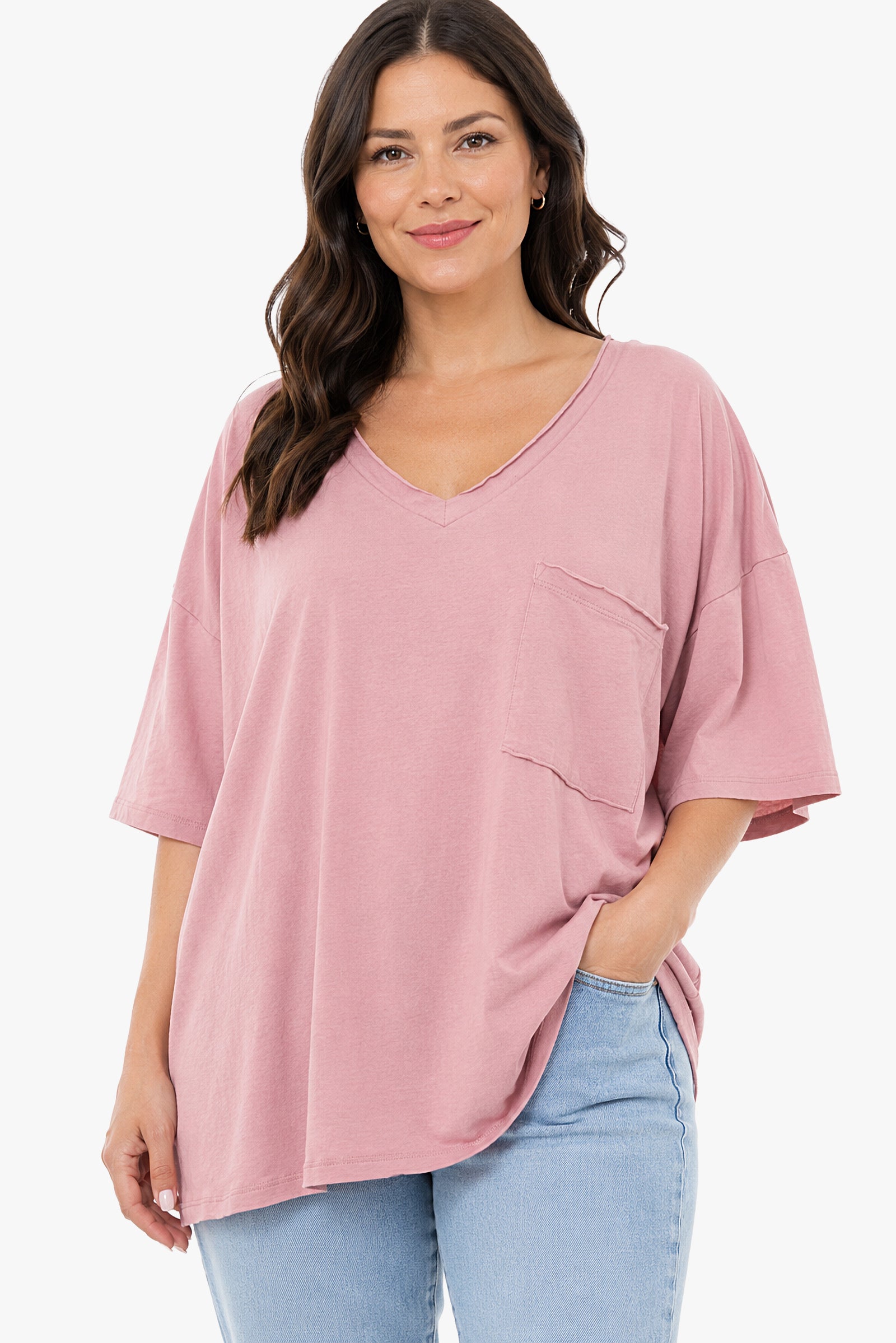 DAISY oversized cotton top