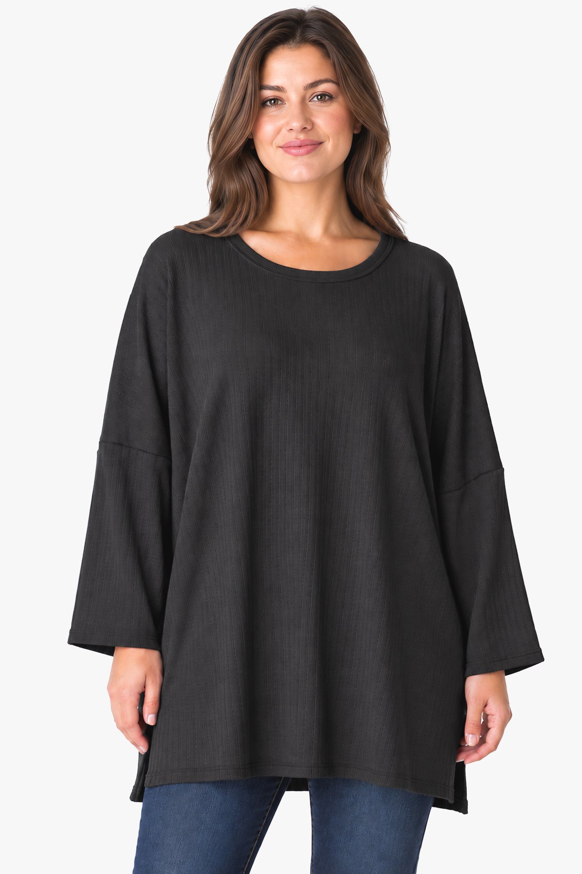 YASMIN ribbed shirt
