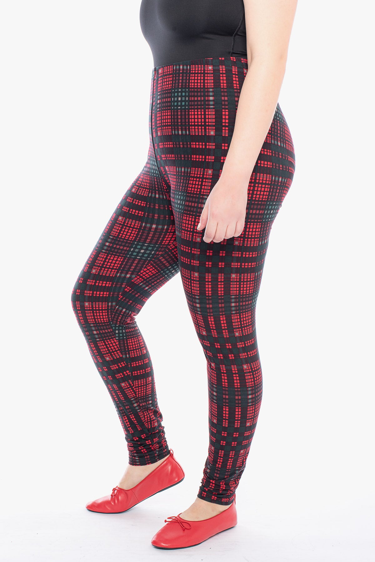 Lilly - red/green plaid