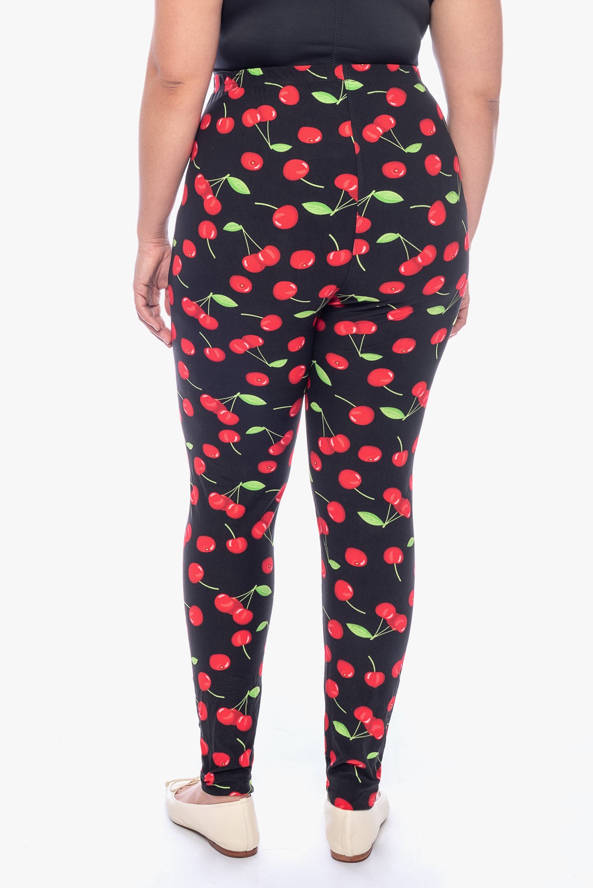 LILLY cherries printed leggings
