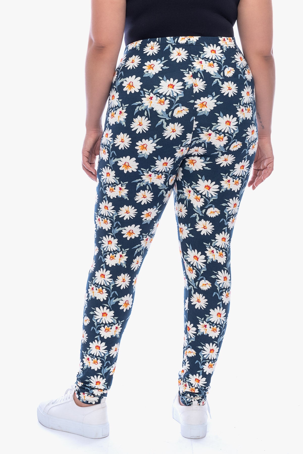 LILLY daisies printed leggings