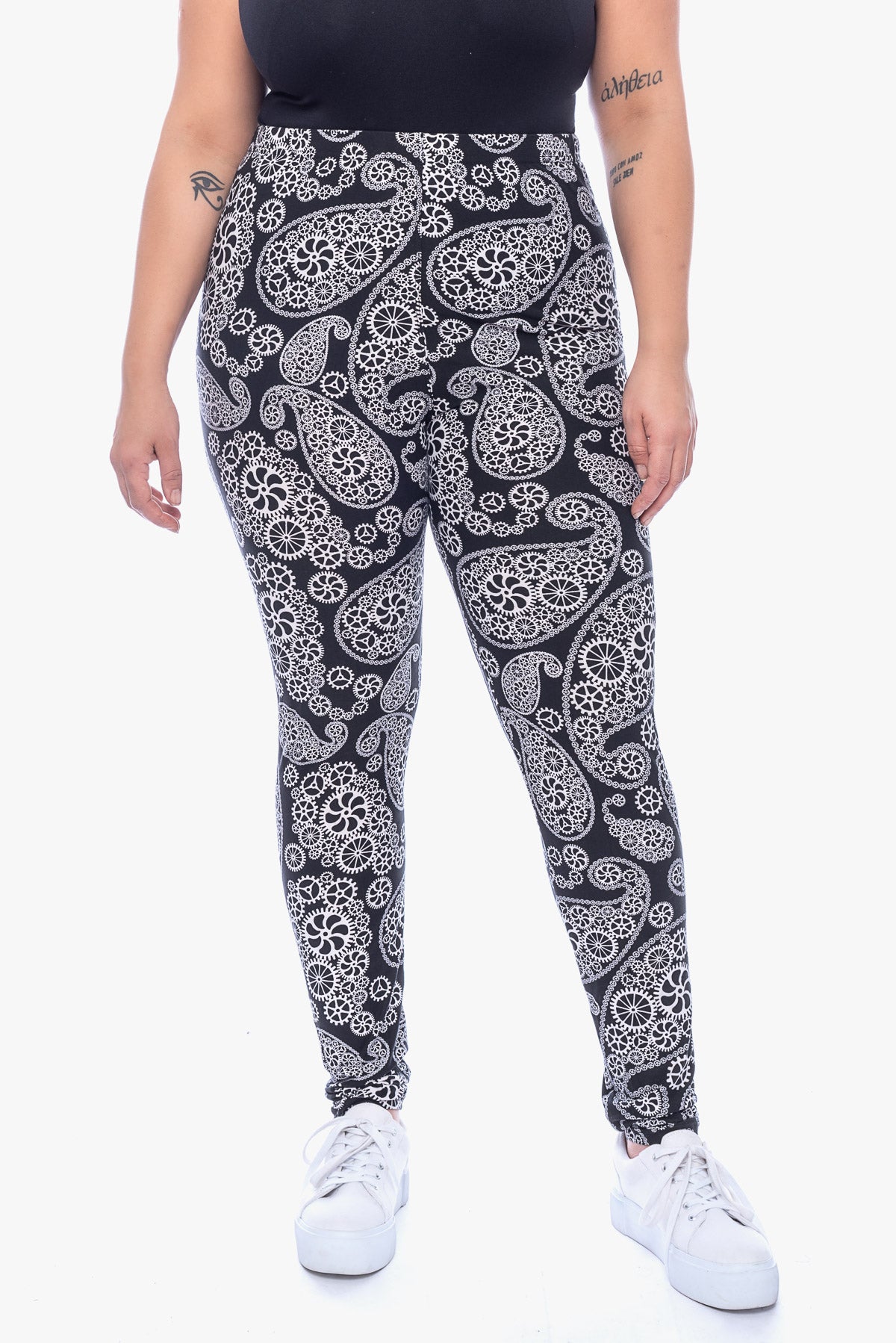 LILLY cogs printed leggings