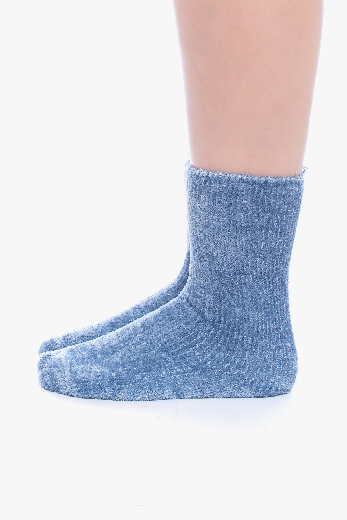 SIMONE 2 grey & blue socks