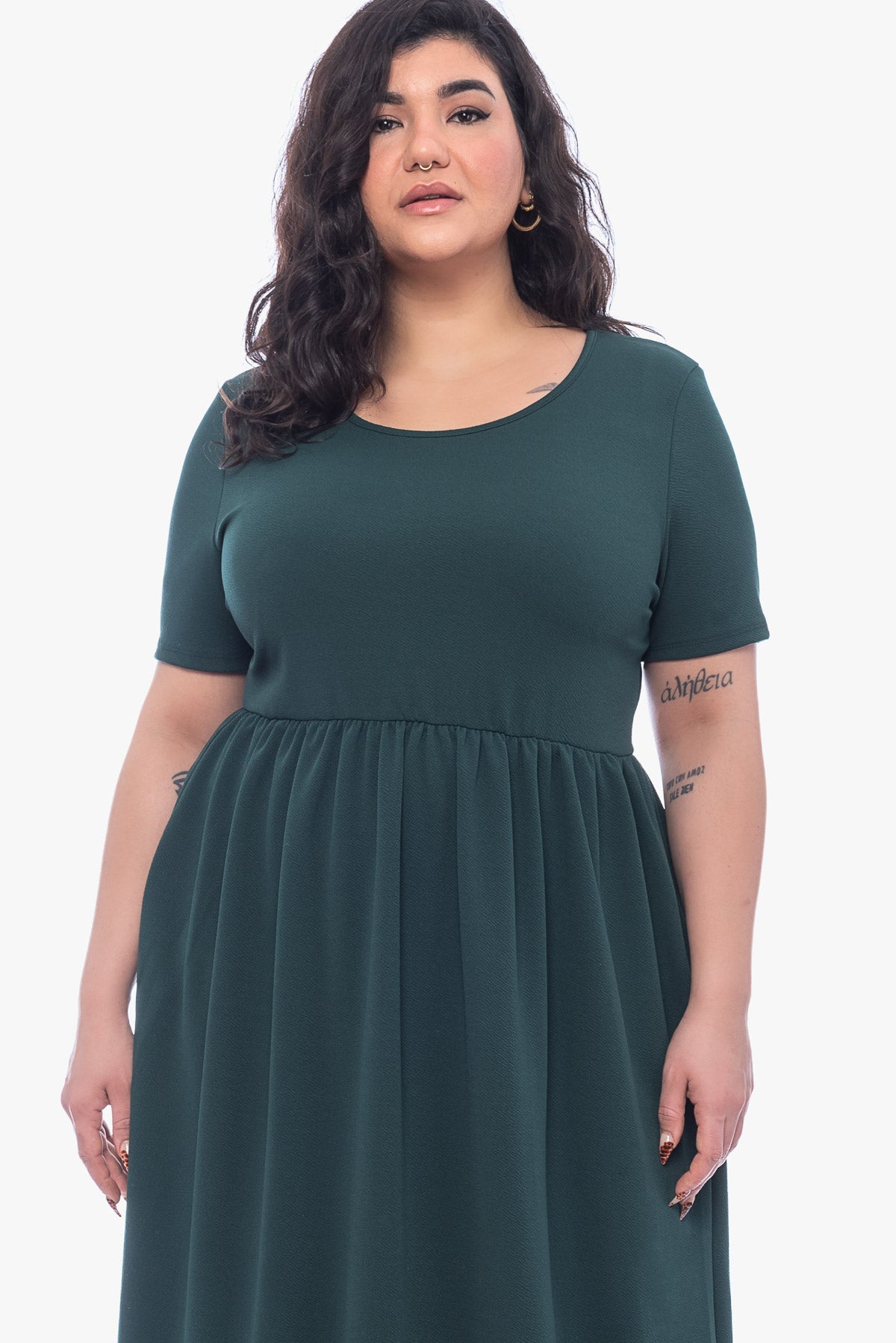 BELL hunter green maxi dress