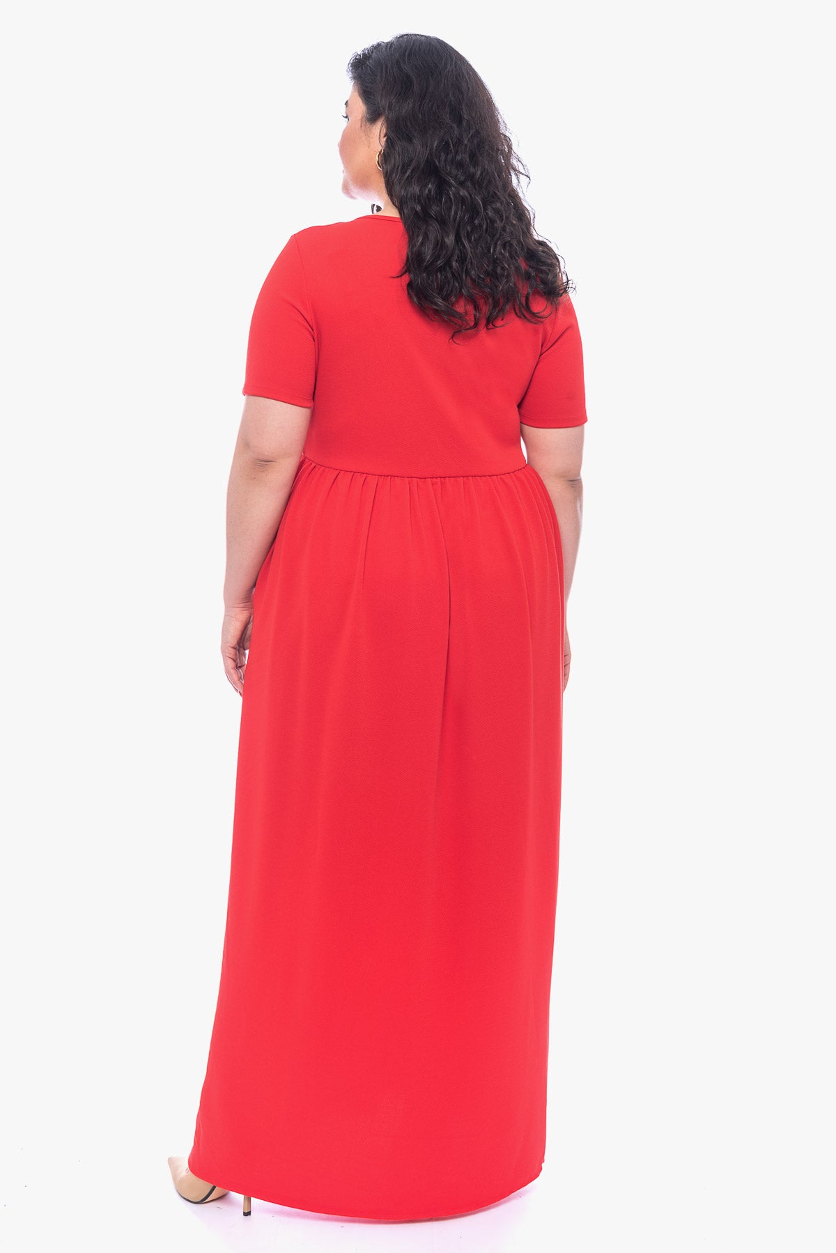BELL red maxi dress